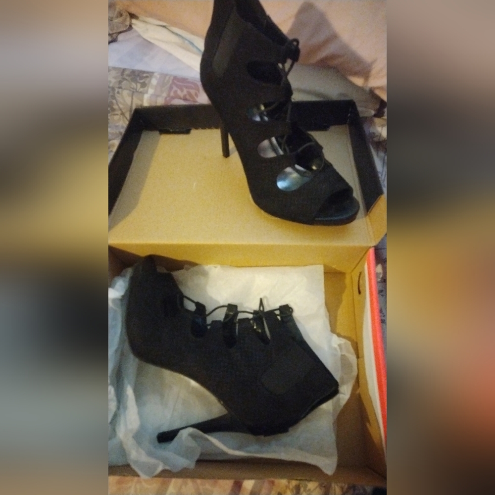 Black heels